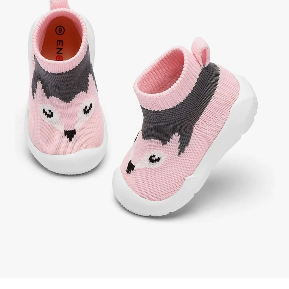 Pink fox toddler Shoes